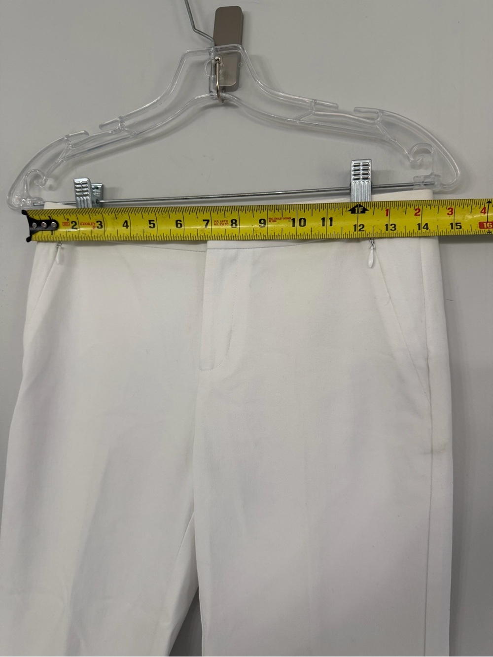 Kobi Halperin Women’s Size 6 Designer White Trouser Dress Pants Office Work - Picture 2 of 9